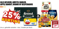  affligem amstel apple bandit brand blikjes bier appelcider speciaalbieren krat 3 6 25 33 radler desperados nix18 bierbrouwerij 00 kratten win cider juicy blond 6x festival tickets 330ml original beer pak 