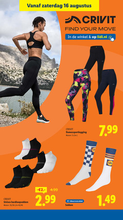  16 zaterdag your move lidl.nl crivit maten l unisex hardloopsokken 35 36 45 46 sokken 