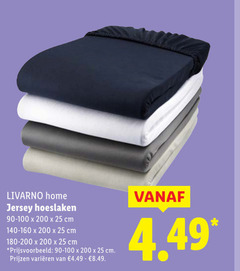  25 200 livarno home jersey hoeslaken 90-100 cm 140-160 varieeren 