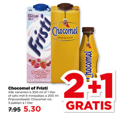  1 2 3 6 200 300 source calcium vet graisse chocomel enige rood fruit gout fruits fristi ml liter minipakjes pakken 