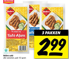  1 3 4 8 15 17 18 36 42 48 64 120 hebro nds stokjes kip ajam pindasaus gegaard diepvries saus sate samengesteld stukjes vlees ingredienten mechanisch kippenvlees water gemalen plantaardige olien palm zonnebloem suiker soja sojasaus zout tarwebloem suikerstroop melasse tomatensaus tomatenpuree glucose azijn gemodificeerd maiszetmeel citroenzuur paneermeel zonnebloemolie gist sambal rode pepers dextrose kruiden specerijen selderij stabilisatoren kleurstof karamel natuurlijk aroma verwarm gesloten zakje circa minuten kokend bewaaradvies koelkast maand houdbaar einde fole invriezen geroosterde pal it voedingswaarde 100g tan energie verzadigde vetzuren koolhydraten pakken pak 