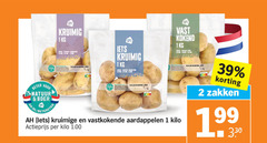  1 2 b kruimig pureren 1kg magnetron vast kokend beter natuur boer lets kruimige vastkokende aardappelen kilo actieprijs zakken 