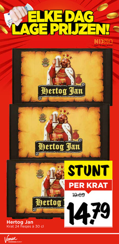  hertog jan krat bier 18 24 30 dag lage alcohol 