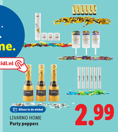 lidl.nl goldie livarno home party poppers 
