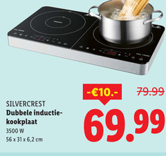  31 901 silvercrest dubbele inductie kookplaat 6 2 cm 