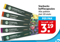  starbucks koffiecups 6 7 10 11 19 blonde espresso roast back nespresso origin house blend lungo koffiecapsules pakken stuks pak caffe verona ristretto 