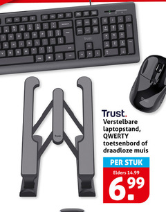  1 3 7 8 l b trust verstelbare qwerty toetsenbord draadloze muis stuk elders 