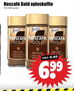  nescafe oploskoffie 200 gold pot nieuwe soepel verfijnd zorgvuldig gebrande arabica koffiebonen dei bra 6 99 