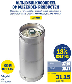  biertap 1 3 6 18 20 eenzelfde koopt minder stuk lees kom inslaan pils fust liter stuks v.a. 