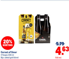  cornet omer speciaalbieren 4 18 20 330 cold blond strong belgian oaked gold new old ml anno be anne traditional beek 