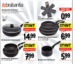  2 14 20 24 28 100 brabantia pannen warmtebronnen inductie vrij free hapjespan wokpan cm pan stuks koekenpan 99 6 5.99 