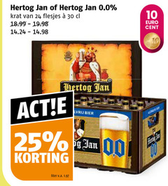  hertog jan krat bier 10 24 25 30 300 0.0 liter v.a. cent heating 