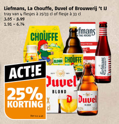  duvel la chouffe liefmans brouwerij t ij speciaalbieren 4 25 33 tray flesje liter v.a. blonde fruitesse blond 