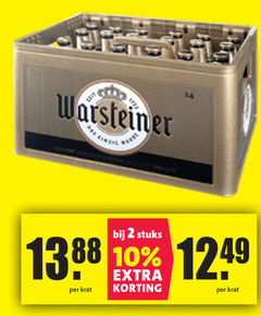  warsteiner krat bier 2 10 24 stuks 