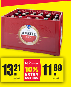  amstel krat bier 2 10 stuks 