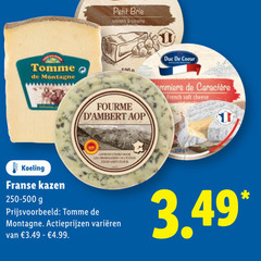  tomme montagne petit brie smooth creamy coeur french soft cheese koeling franse kazen les flour varieeren 