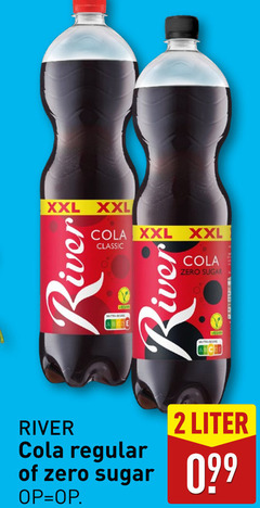  river cola 2 xxl classic zero sugar regular liter 