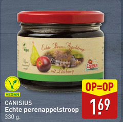  canisius appelstroop 330 label international recept peren limburg peren-appelstroop 