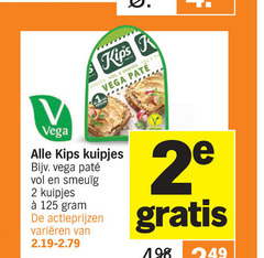  kips vegetarisch 2 vega kuipjes varieeren 