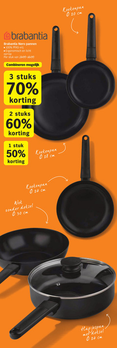 1 2 3 20 24 28 50 60 100 koekenpan cm brabantia nero pannen vrij ergonomisch licht stuk combineren stuks wok deksel 030 hapjespan 