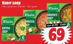  6 69 80 100 knorr soep pak groente tomaten kippen porties 
