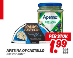  apetina castello blauwe kaas feta herbs spices creamy blue stuk 