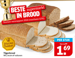  brood supermarkt versrapport gfk warme bakker tijgerbrood wit bruin volkoren stuk 