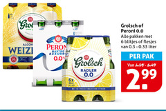  grolsch alcoholvrij bier 6 6x 0.0 www alcoholic qualita peren nastro bottles citroen radler frisse peroni pakken blikjes liter pak 
