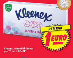  100 buro kleenex essential tissues pak stuks 
