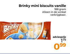  brinky biscuit mini biscuits vanille inky 