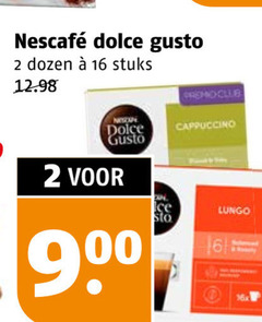  nescafe dolce gusto capsules 2 16 dozen stuks club cappuccino ice lungo 16x 