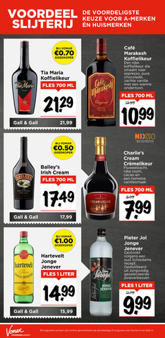  1 18 23 25 700 voordeel slijterij huismerken merken goedkoper tia maria koffielikeur fles ml 99 cafe marakesh original mcafee rijke smaakt espresso chocolade zachte vanille warme ondertoon 10 nix18 jaar legitimatie alcohol irish cream baileys 17 liquer fluweelzacht room cacao vanillesmaak hartevelt jonge jenever liter 15 pieter gestookt oud recept gedistilleerd zorgvuldig jeneverbessen reguliere online geverifieerd vomar.nl 