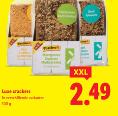  10 300 meergranen spelt tastino kaas crackers fromage luxe stuk xxl 
