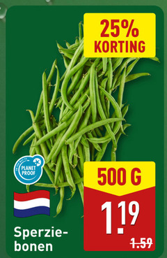  sperziebonen 25 500 planet proof bonen 