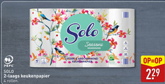  2 4 64 ecolabel solo keukenpapier rollen seasons absorberend vellen 
