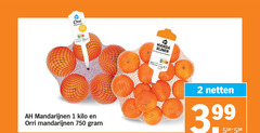  1 2 750 mandarijnen kilo manda nature vitamine netten 3.99 