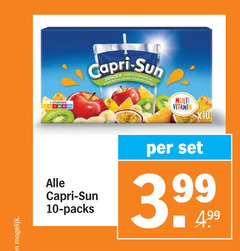  fruitdrank 10 vitamines capri sun kleurstoffen multi vitamin 3 99 