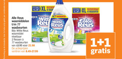  witte reus wasmiddel 1 2 20 45 2e halve combinatie dosering wasmiddelen wasbeurten vloeibaar flessen varieeren xl water berg by xxl win bordje reuzenwaskracht reuzenformaat color vlekken 