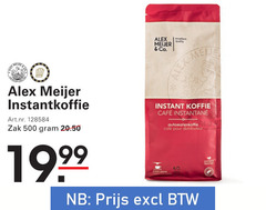  alex meijer oploskoffie 500 co. excellent quality crave instantkoffie zak instant koffie mcafee instantane pour distributeur 4 5 