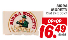  birra moretti krat bier 24 30 