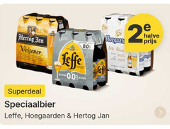  hoegaarden hertog jan leffe blikjes bier speciaalbieren 2 weizener nouveau blonde 0.0 blond 00 wit blanc halve speciaalbier 