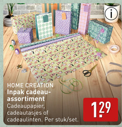  home creation assortiment cadeaupapier cadeautasjes stuk 