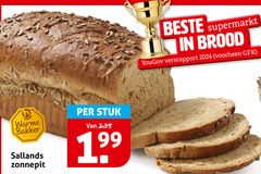  brood stuk warme bakker sallands zonnepit supermarkt versrapport gfk 