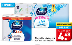  4 6 family pack nalys inspired by nature multi gebruik huishoudpapier essuie tout vochtvangers super absorberend pak rollen 