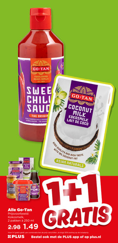  1 2 18 50 250 go tan foodloving asian family chili origin chopped chilli pepper recipe choice coconut milk kokosmelk lait coco gehakte silan natural high quality and taste with naturals atjar tjampoer gebakken uitjes wok teriyaki pakken ml combinatie plus.nl 