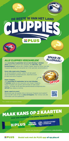  2 3 7 10 15 18 derbystar land verzamelen spaar woensdag oktober speel scoor verzamelalbum week vullen let wekelijkse actieproducten super benieuwd spellen spelen scan code plus.nl spaaractie m.u.v wettelijk toegestane artikelen kans kaarten wedstrijd favoriete club vrienden trotse partner eredivisie 
