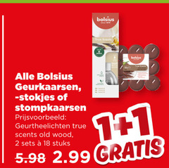  2 6 18 bolsius geurkaarsen stokjes stompkaarsen geurtheelichten true scents old wood stuks 