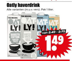  1 100 oatly haverdrink vers pak liter original barista edition haver highlighter taste cool for vegans dish 