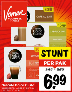  nescafe dolce gusto capsules 6 15 30 100 voordeel markt mcafee lait cappuccino round silky responsibly sourced coffee lungo pak respons 30x stuks 