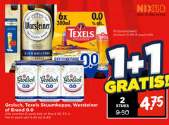  warsteiner brand grolsch texels alcoholvrij bier 1 2 6 18 90 6x nix18 alcohol pilsener seit 300ml das einzig wahre isotonisch alkoholfrei 0.0 speciaalbier skuumkoppe soorten pack blik fles stuks 